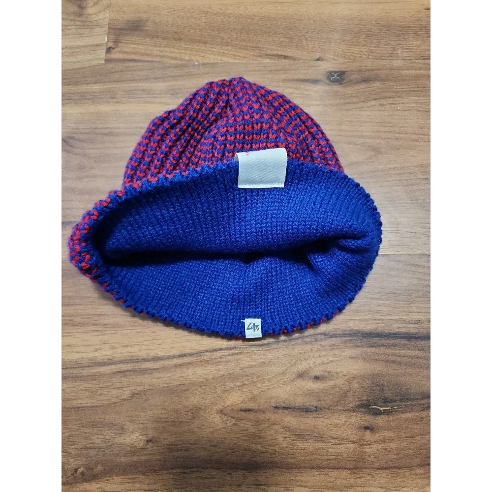 47 Brand Beanie Women OS Red Blue NWOT Kansas Jayhawks KU Stocking Cap